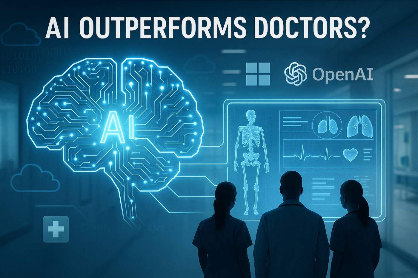 Microsoft’s AI Outperforms Doctors in Complex Diagnoses: A Step Toward Medical Superintelligence