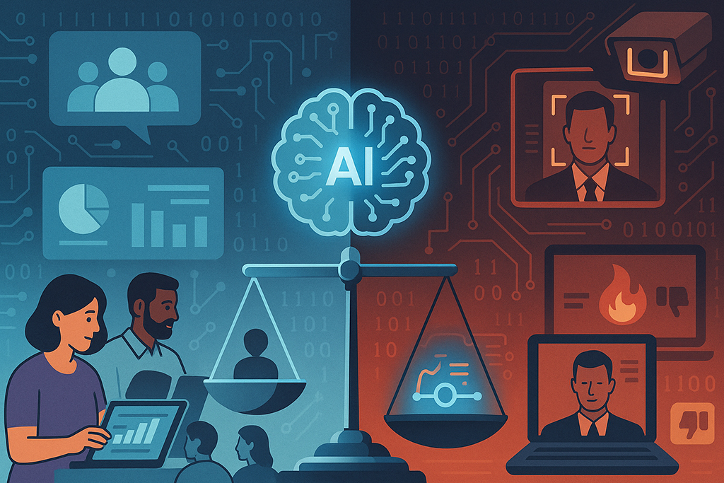 Impact of AI on democracy