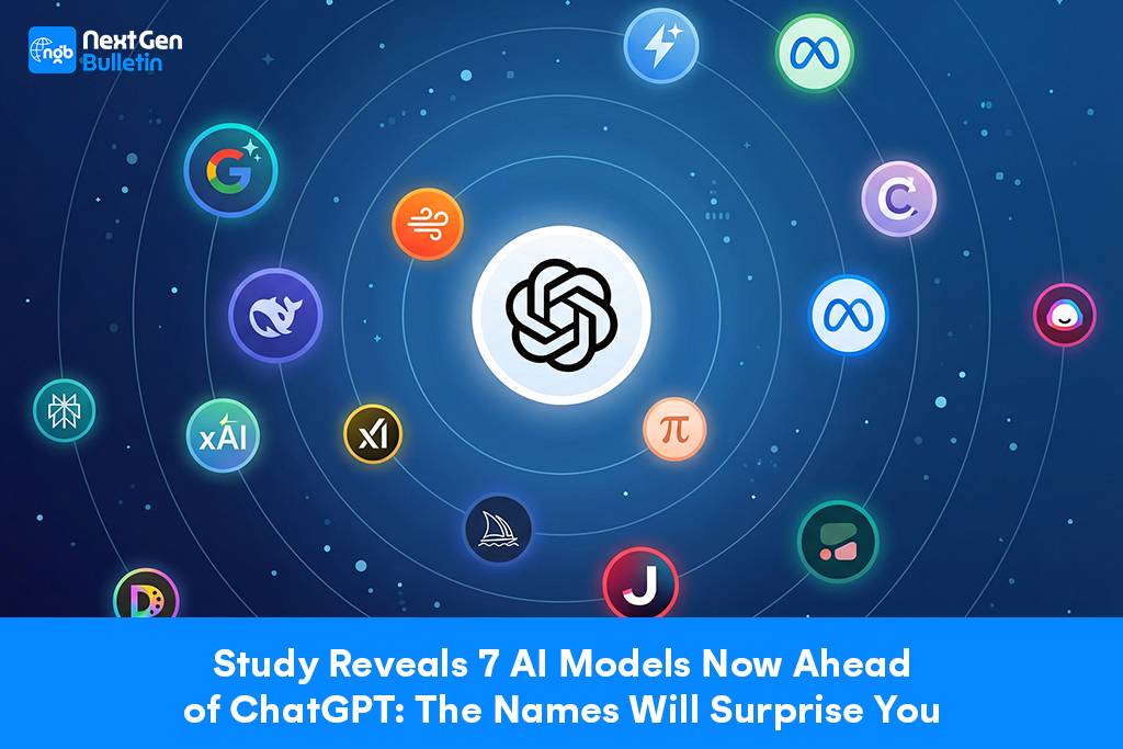 Study Reveals 7 AI Models Now Ahead of ChatGPT The Names Will Surprise You