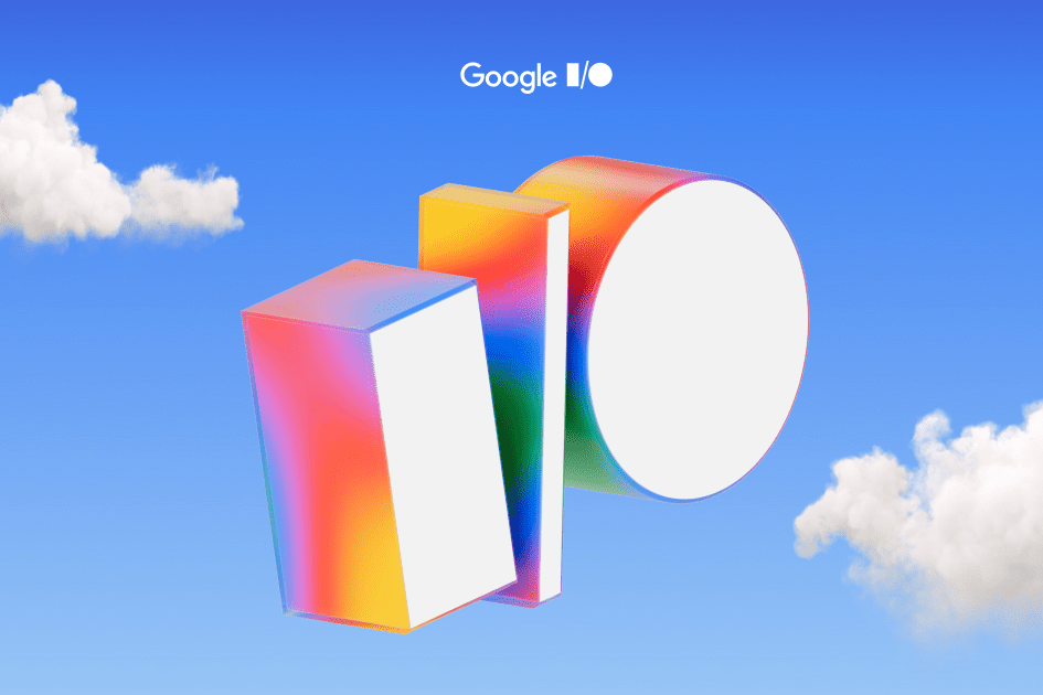 Google I/O 2026 Official Logo Google I/O 2026 official logo colorful 3D design