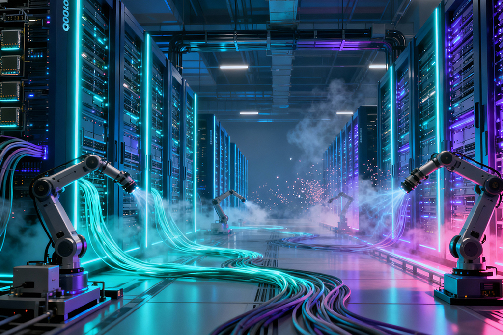 Qualcomm AI chip data centre server infrastructure