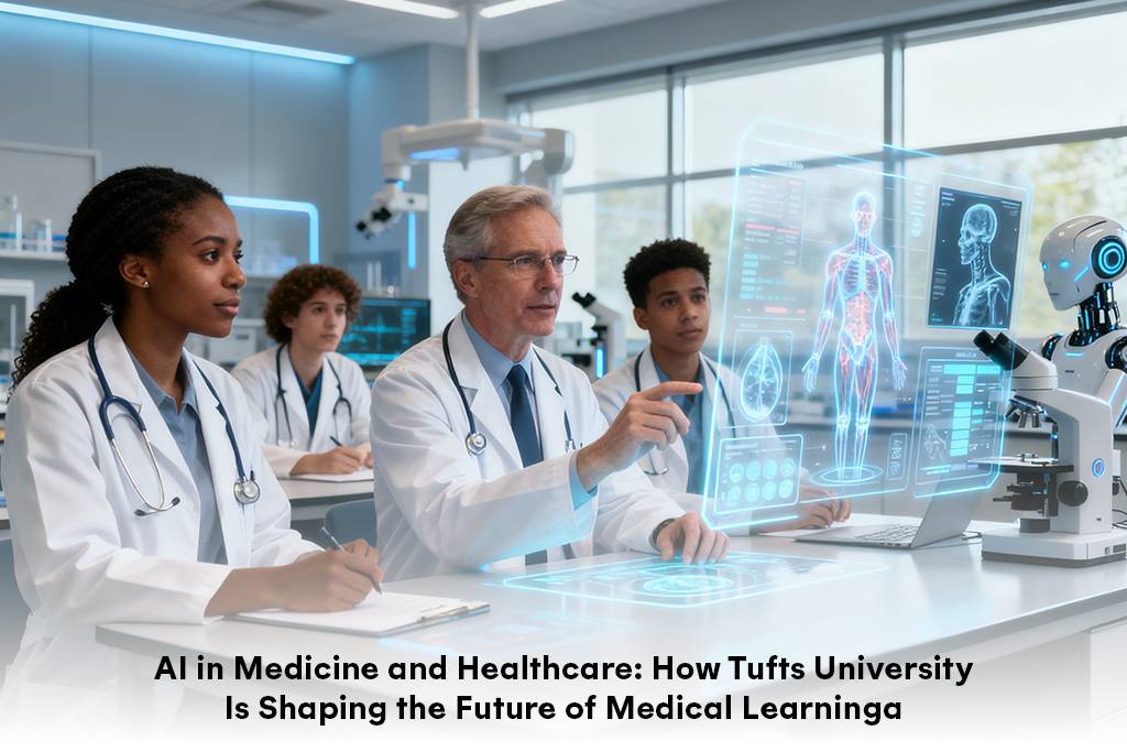 AI in medicine and healthcare Tufts University shaping future of medical learning