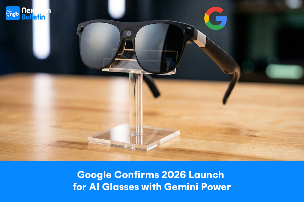 Google confirms 2026 launch for AI glasses powered by Gemini